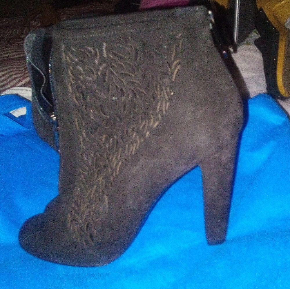 DVF Ankle Boots open toe
